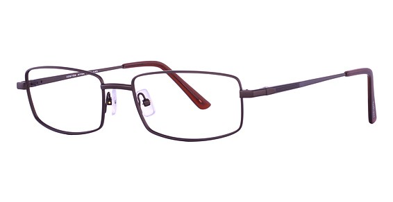 Van Heusen H104 Eyeglasses, BRN Brown