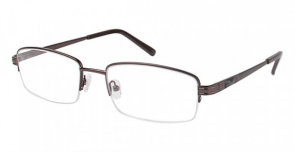 Van Heusen H103 Eyeglasses, Brown