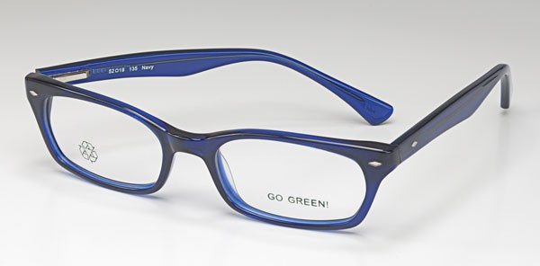 Go Green GG60 Eyeglasses, Navy
