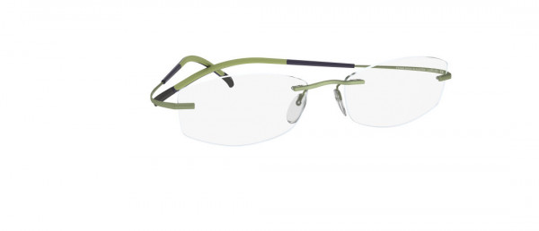 Silhouette TMA Icon 4248 Eyeglasses, 6053 Plum-Green Neonlights