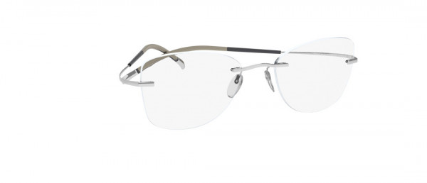 Silhouette TMA Icon 4340 Eyeglasses, 6059 Blue-Sand Beach