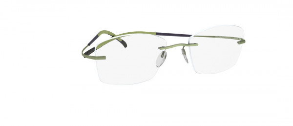 Silhouette TMA Icon 4341 Eyeglasses, 6053 Plum-Green Neonlights