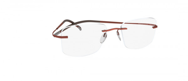 Silhouette TMA Icon 5299 Eyeglasses, 6052 Black-Copper Mood