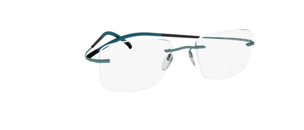 Silhouette TMA Icon 5299 Eyeglasses, 6075 Vivid Teal