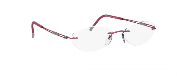 Silhouette TNG 4299 Eyeglasses, 6059 Bordeaux Red