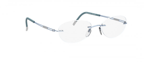 Silhouette TNG 4304 Eyeglasses, 6054 Teal Blue Sea