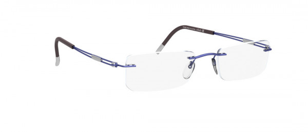 Silhouette TNG 5221 Eyeglasses, 6057 blue