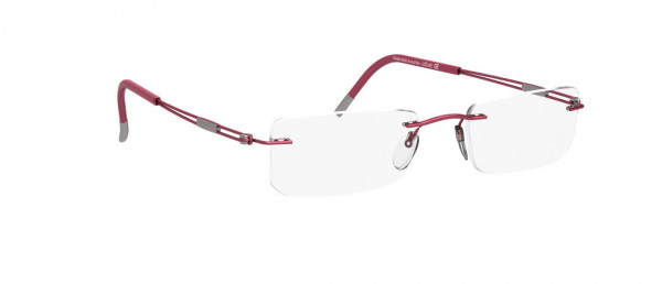 Silhouette TNG 5221 Eyeglasses, 6059 red
