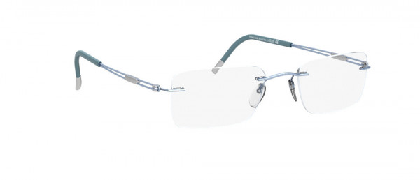 Silhouette TNG 5222 Eyeglasses, 6054 Teal Blue Sea