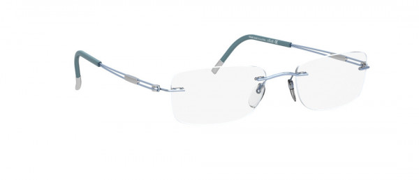 Silhouette TNG 5224 Eyeglasses, 6054 Teal Blue Sea