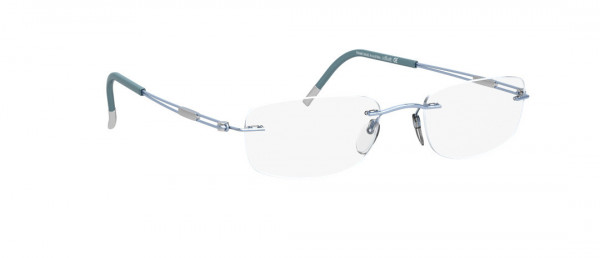 Silhouette TNG 5226 Eyeglasses, 6054 Teal Blue Sea