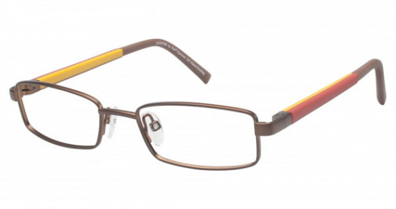 PEZ Eyewear SCOOTER Eyeglasses, BROWN