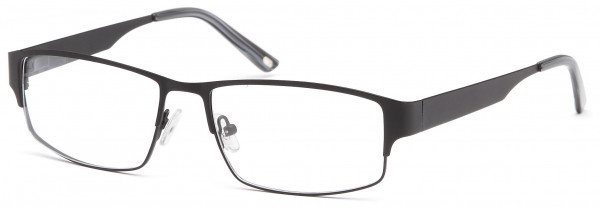 Di Caprio DC116 Eyeglasses, Black