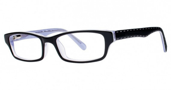 Fashiontabulous 10x230 Eyeglasses, black/lilac