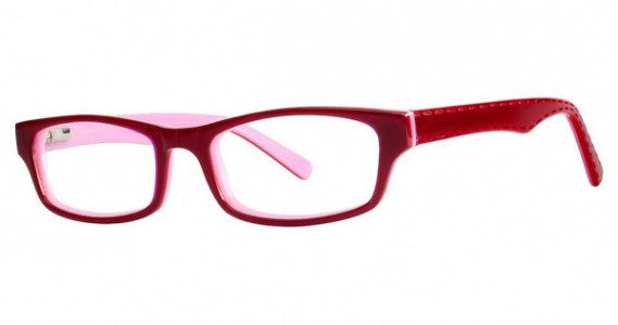 Fashiontabulous 10x230 Eyeglasses, burgundy/pink
