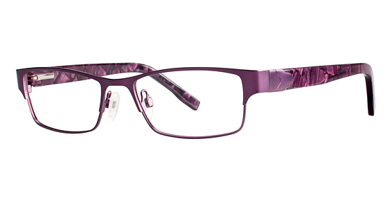 Fashiontabulous 10x227 Eyeglasses, matte plum