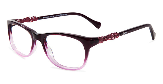 Lucky Brand Palm Eyeglasses, PUR Purple Gradient