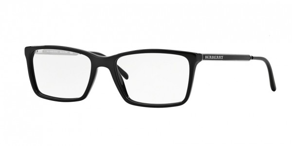 Burberry BE2126 Eyeglasses, 3001 BLACK (BLACK)