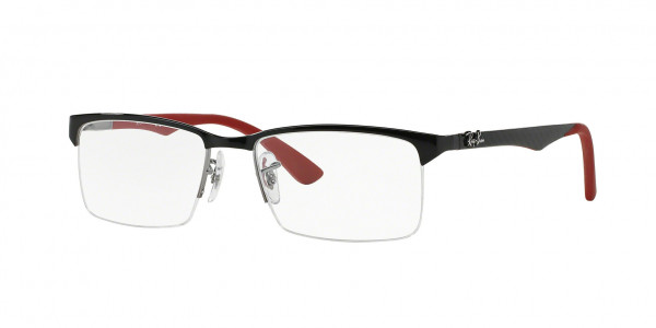 Ray-Ban Optical RX8411 Eyeglasses, 2509 BLACK
