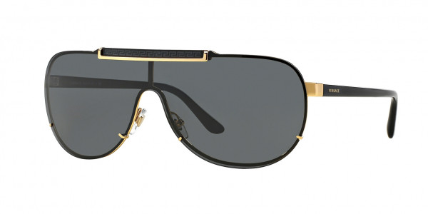 Versace VE2140 Sunglasses, 100287 GOLD (GOLD)