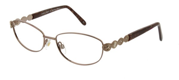 Jessica McClintock JMC 034 Eyeglasses, Brown