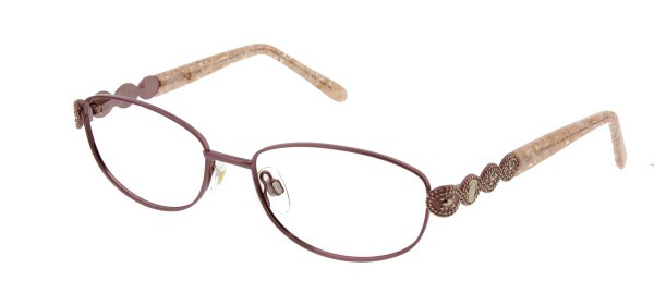 Jessica McClintock JMC 034 Eyeglasses, Rose