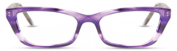 Adin Thomas AT-250 Eyeglasses, 3 - Violet / Gray