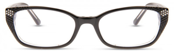 Adin Thomas AT-262 Eyeglasses, 2 - Black / Crystal