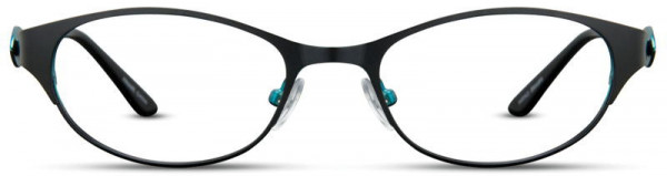 Alternatives ALT-58 Eyeglasses, 1 - Black / Aqua
