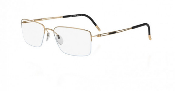 Silhouette TNG Titan Next Generation Nylor 5278 Eyeglasses, 6051 Gold Black Look