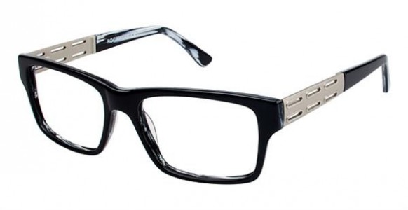 Rocawear RO381 Eyeglasses, OXGY Black/Grey
