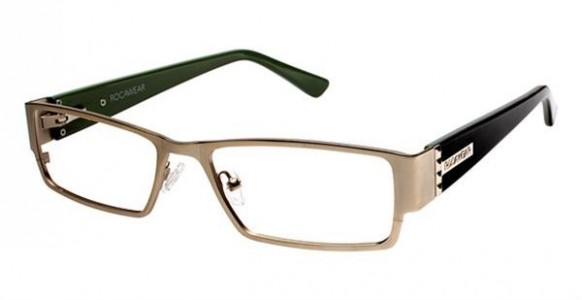 Rocawear RO369 Eyeglasses, GLD Gold/Tortoise