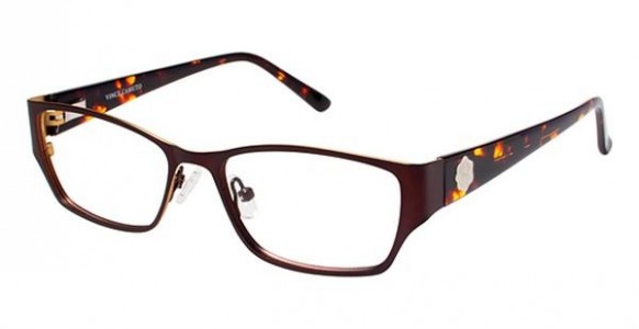 Vince Camuto VO035 Eyeglasses, BRN Chocolate/Tortoise
