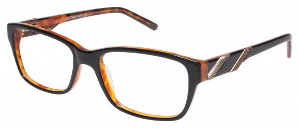 Rocawear RO385 Eyeglasses, OXTS BLACK/TORTOISE