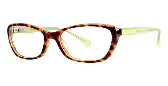 Modern Art A341 Eyeglasses, tortoise/mint