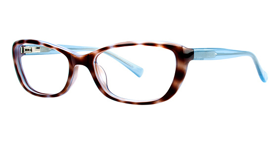 Modern Art A341 Eyeglasses, tortoise/blue