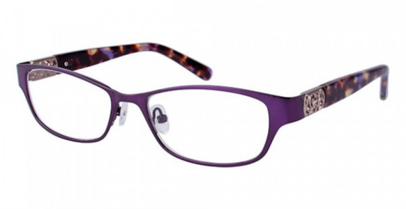Kay Unger NY K143 Sunglasses, Purple