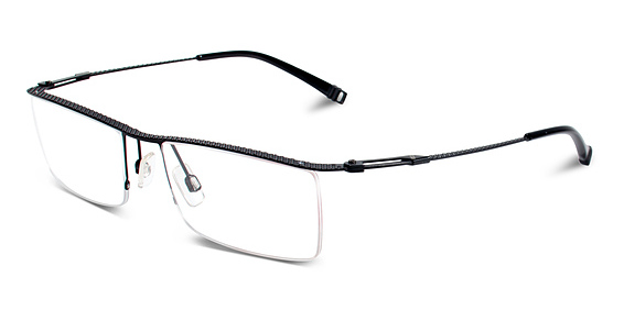 Tumi T105 Eyeglasses, BLA Mattle Black