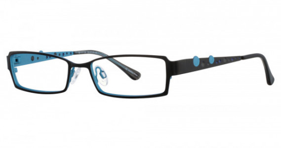B.U.M. Equipment Elated Eyeglasses, Black/Blue