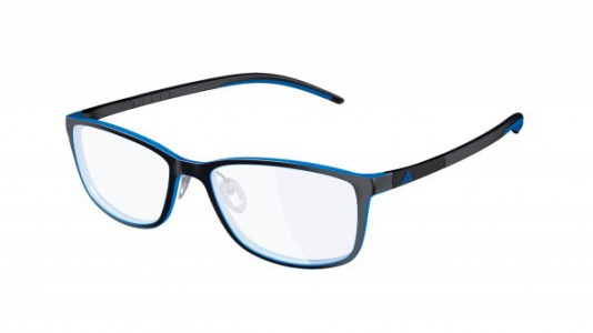 adidas A693 Lite Fit Full Rim SPX Eyeglasses, 6050 black