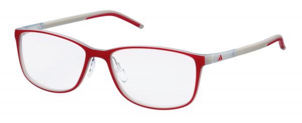 adidas A693 Lite Fit Full Rim SPX Eyeglasses, 6054 red