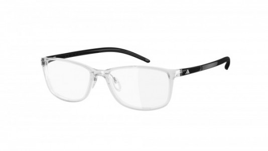 adidas A693 Lite Fit Full Rim SPX Eyeglasses, 6107 transparent