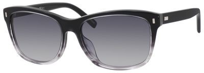 Dior Homme Black Tie 167/F/S Sunglasses, 0ANF(HD) Black Gray Striped