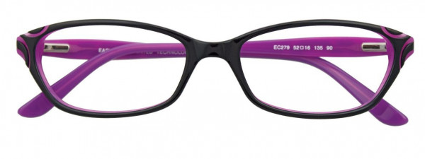 EasyClip EC279 Eyeglasses, 090 - BLACK