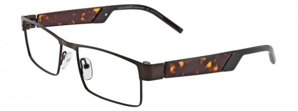 Takumi T9994 Eyeglasses, SATIN CHOCOLATE