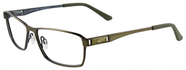 Greg Norman GN222 Eyeglasses, MATT DARK OLIVE