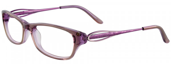 EasyClip EC283 Eyeglasses, 080 - Clear Light Purple