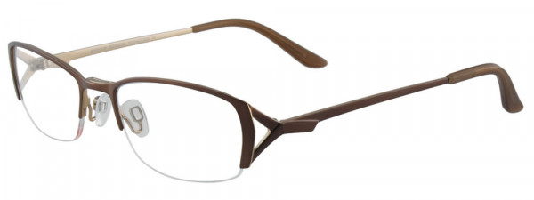 EasyClip EC281 Eyeglasses, 010 - Satin Chocolate