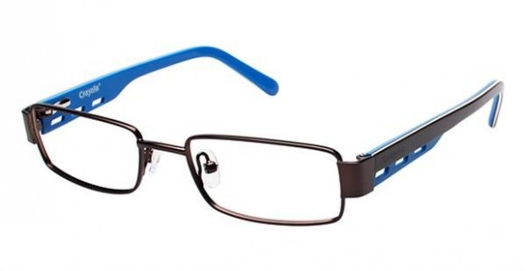 Crayola Eyewear CR148 Eyeglasses, BRN Brown/Blue