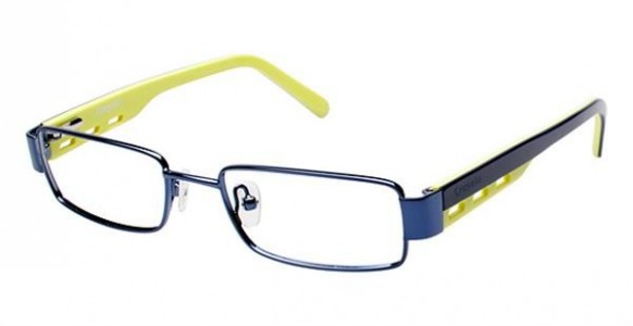 Crayola Eyewear CR148 Eyeglasses, NVY Navy/Bright Green